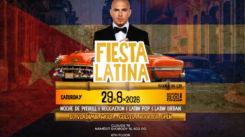 FIESTA LATINA 💃🏻 Noche de Pitbull  🇨🇺