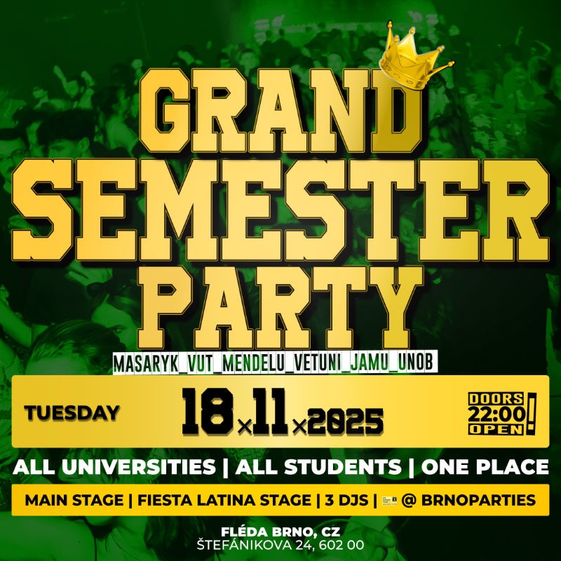 GRAND SEMESTER PARTY 👑🎓