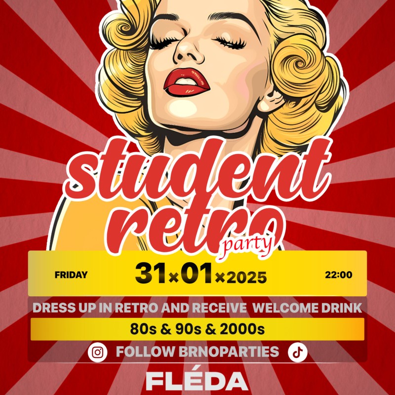 STUDENT RETRO PARTY 🪩 @FLÉDA