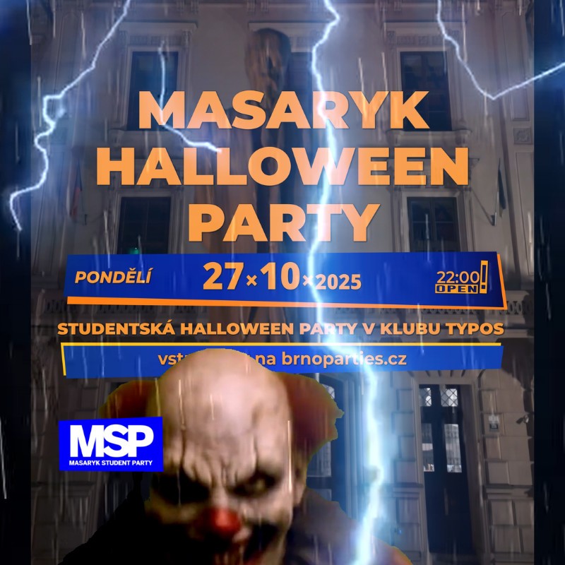 MASARYK HALLOWEEN PARTY 💙🎃