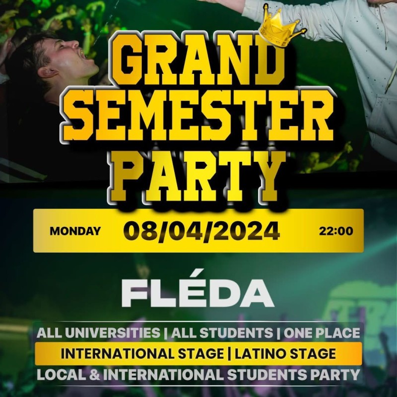 GRAND SEMESTER PARTY 👑🎓2024