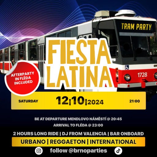 FIESTA LATINA TRAM 🚊